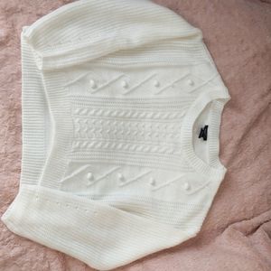 Cropped sweater